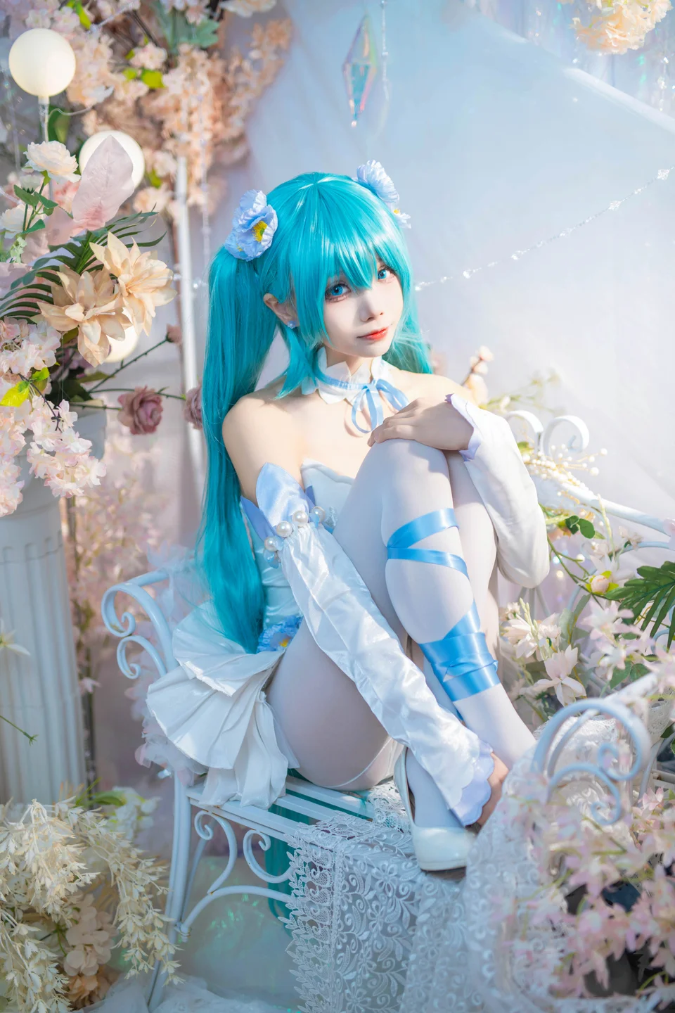 艾西Aiwest - 初音 粉蝶花 [42P] icoser.la (034).webp